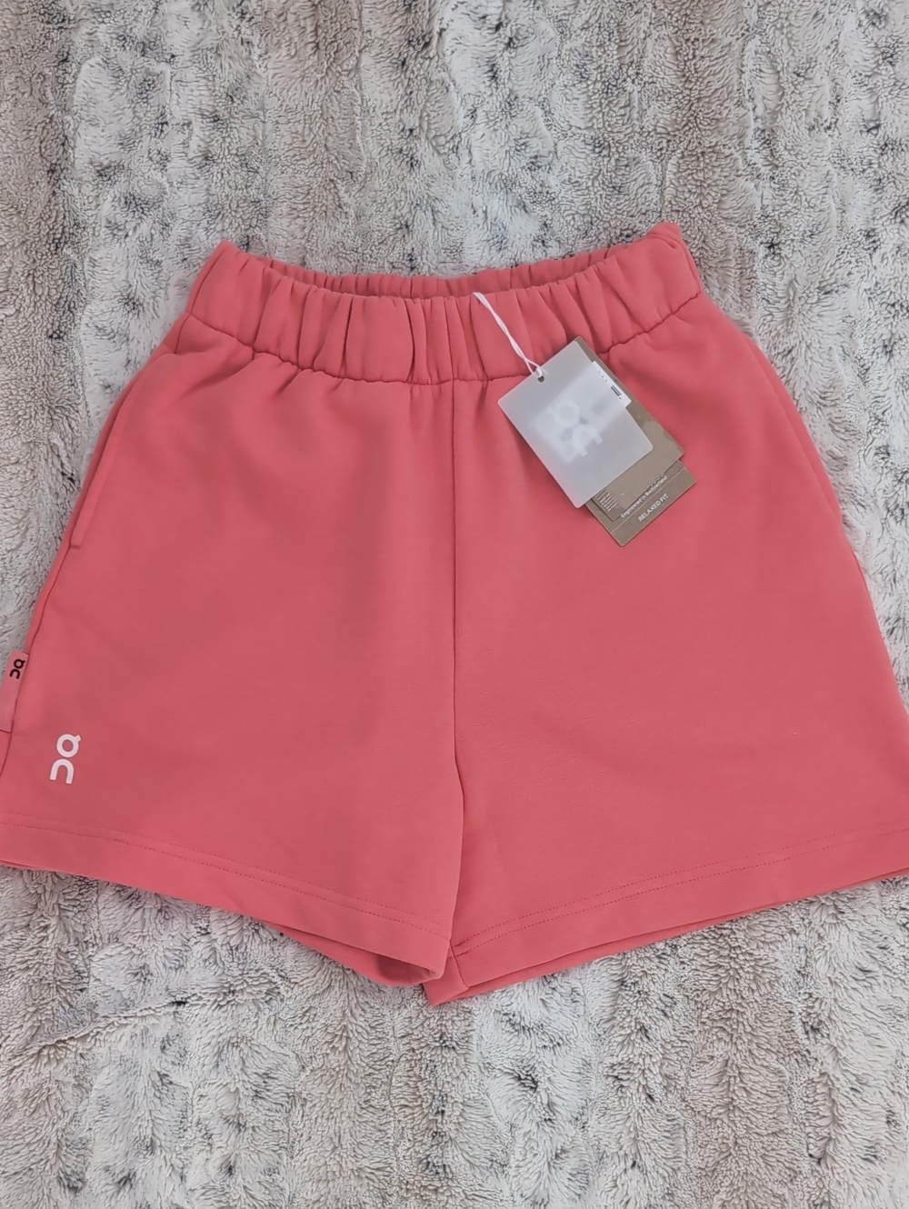On Club Soft Relaxed Fit Coral Shorts